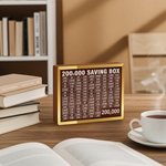 200,000 PKR Wooden Money Box